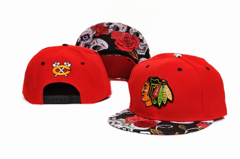 NHL Chicago Blackhawks MN Snapback Hat #08